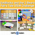 Goldilocks and the Three Bears Activities Fairy Tale STEM Soft and Hard Sort — preview 1