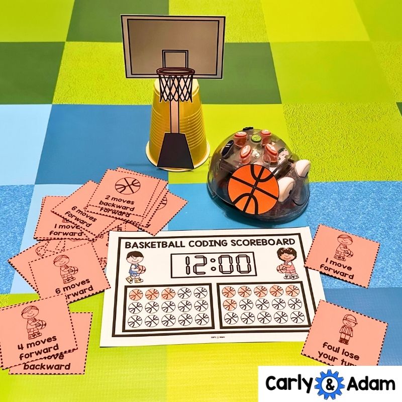March Madness Basketball Coding with Robots Activity — preview 4