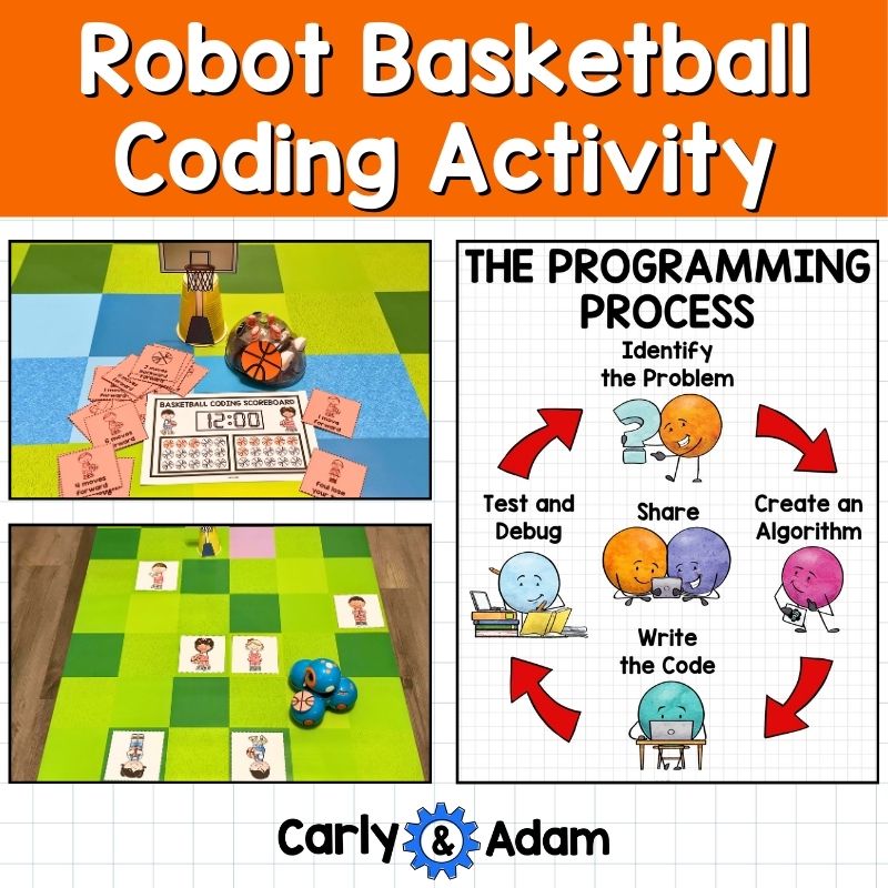 March Madness Basketball Coding with Robots Activity — preview 1