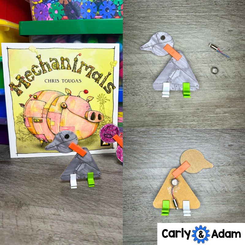 Mechanimals Read Aloud STEM Lesson Robot Animals STEM Activity / Challenge — preview 5