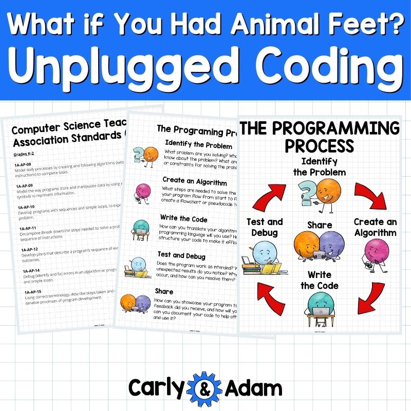 What If You Had Animal Feet!?Unplugged Coding Lesson Human Coding Programming — preview 3