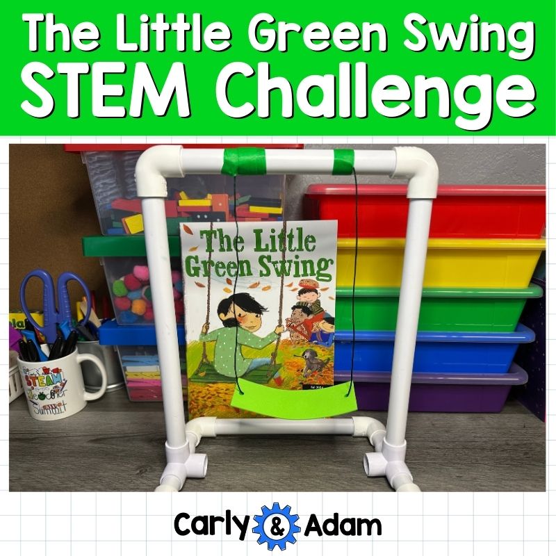 The Little Green Swing Lesson Plan Fractured Fairy Tale STEM Activity — preview 1