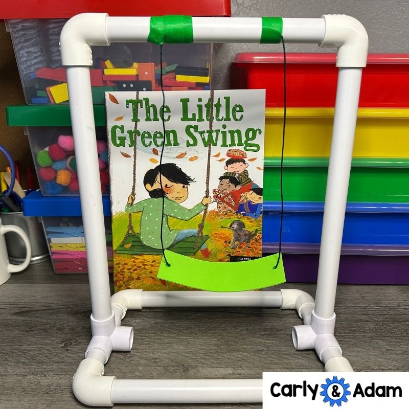 The Little Green Swing Lesson Plan Fractured Fairy Tale STEM Activity — preview 4