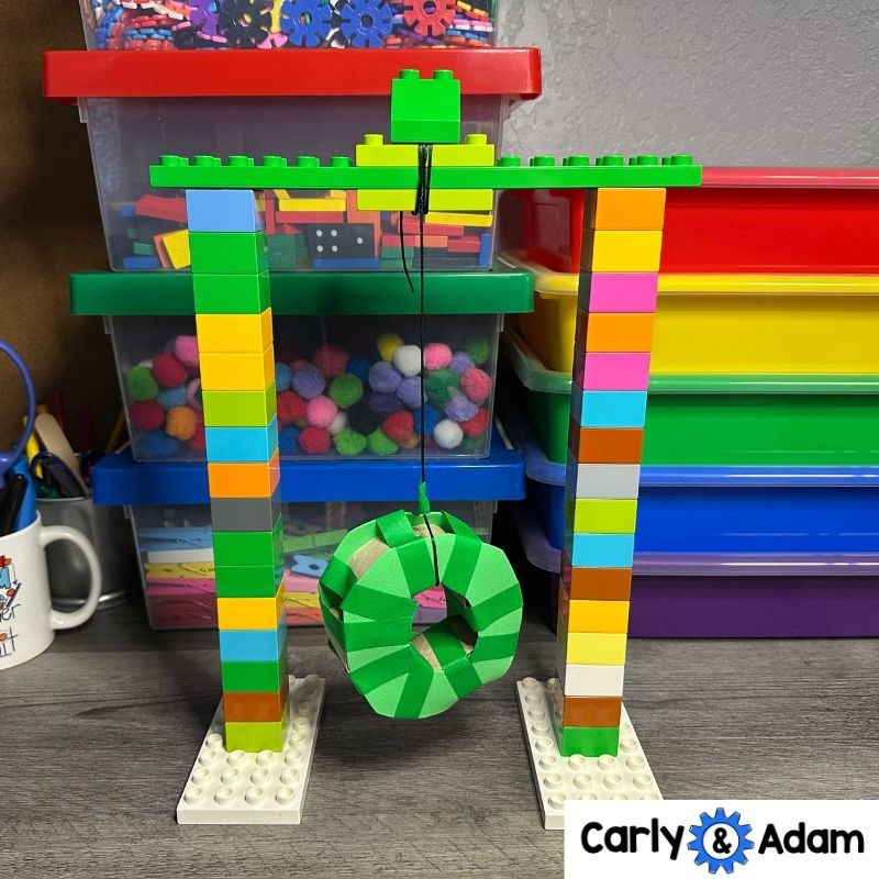 The Little Green Swing Lesson Plan Fractured Fairy Tale STEM Activity — preview 5