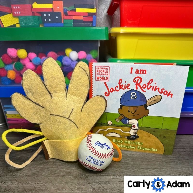 Black History Month Jackie Robinson Baseball STEM Activity Glove Maker — preview 5