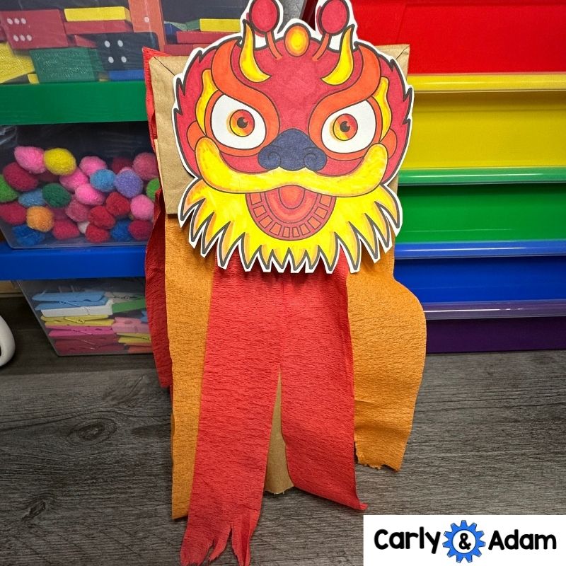 Chinese Lunar New Year Dragon STEM Activity Bringing in the New Year Lesson — preview 9