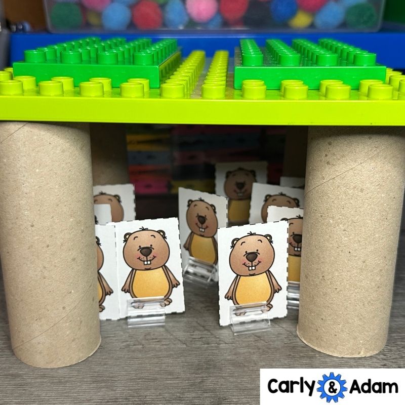 Groundhog Day Burrow Builder Habitat STEM Lesson Ten Grouchy Groundhogs — preview 5