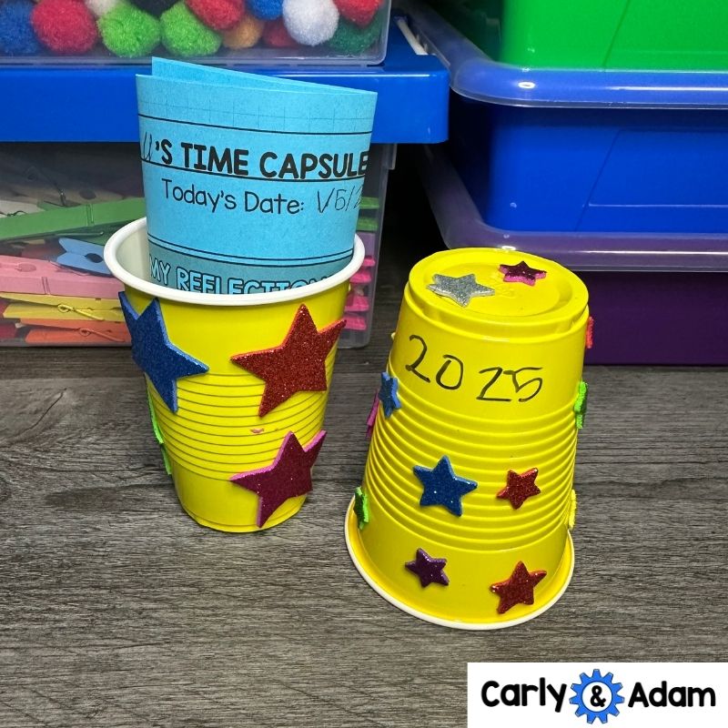 New Years Time Capsule STEM Activity Squirrel's New Years Resolution Lesson — preview 5