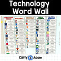 Technology Word Wall, Digital Citizenship, Data Literacy, Computational Thinking — preview 1