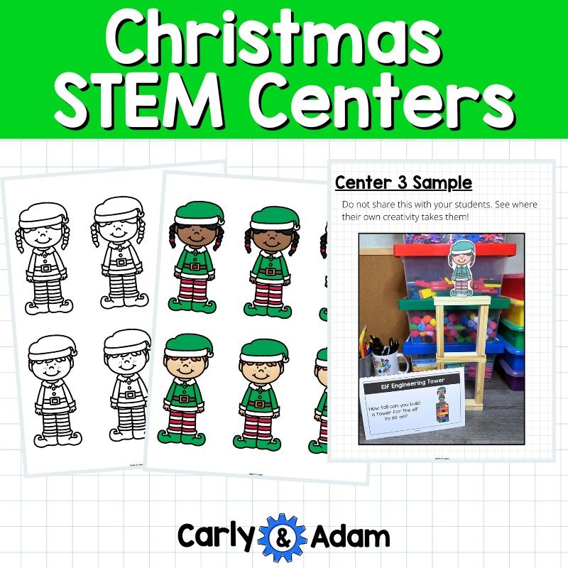 Symbols of Christmas STEM Centers and Activities Craft Lesson Plans — preview 9
