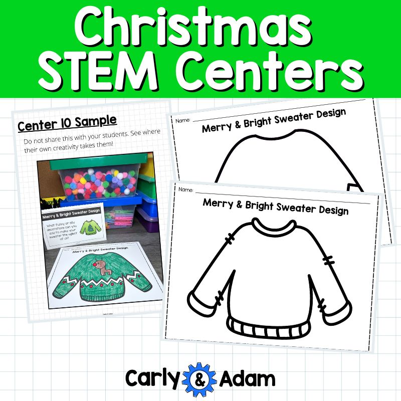 Symbols of Christmas STEM Centers and Activities Craft Lesson Plans — preview 16