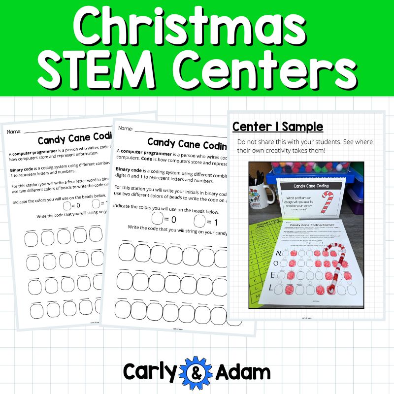 Symbols of Christmas STEM Centers and Activities Craft Lesson Plans — preview 18