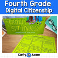 4th Grade Digital Citizenship Activity Online Safety Lesson Plan Troll Stinks — preview 1