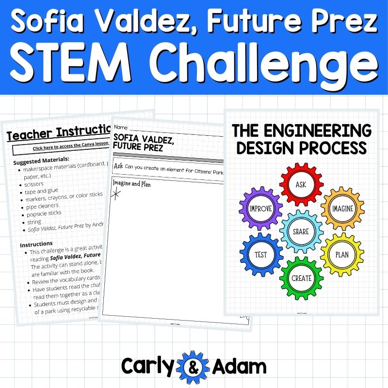 Sofia Valdez, Future Prez READ ALOUD STEM Challenge Election Activity — preview 6