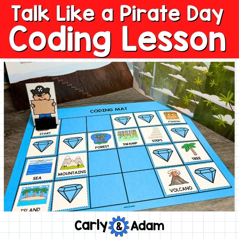 Talk Like a Pirate Day Unplugged Coding Activity - Robots Optional — preview 1
