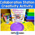 Collaboration Station Teamwork STEM and Creativity Challenge Morning Work — preview 1