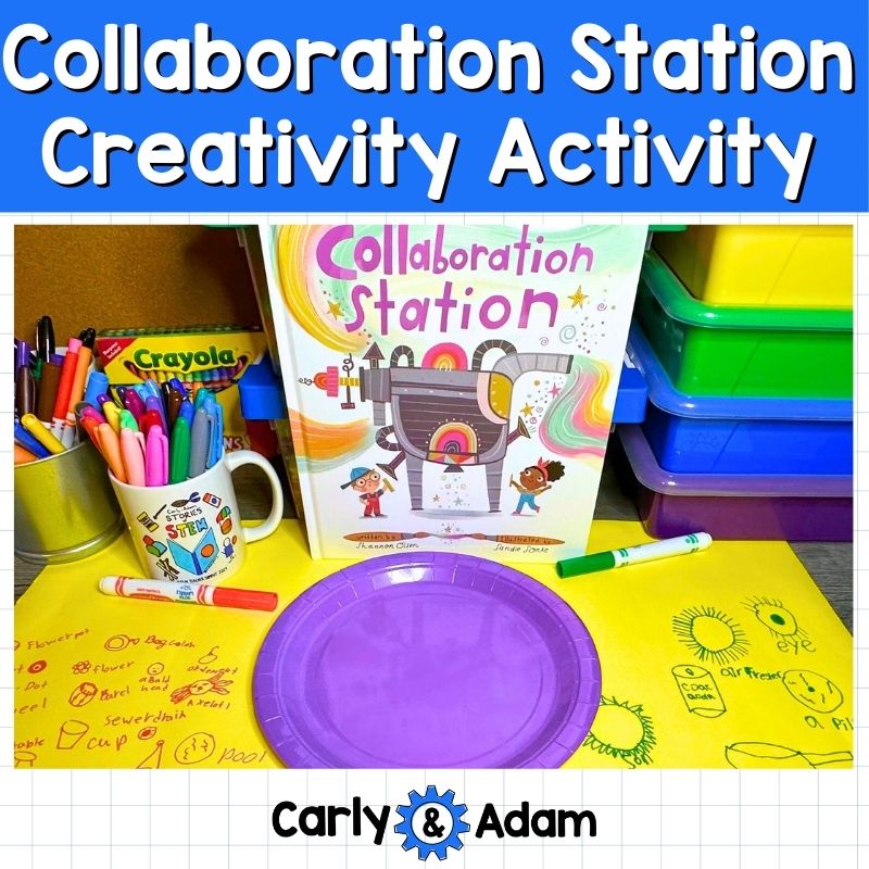 Collaboration Station Teamwork STEM and Creativity Challenge Morning Work — preview 1