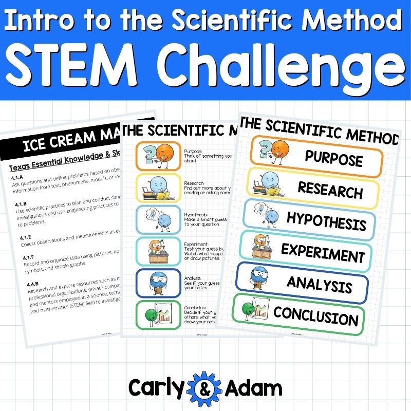 4th Grade Intro to the Scientific Method Making Ice Cream - The Ice Cream Man — preview 2