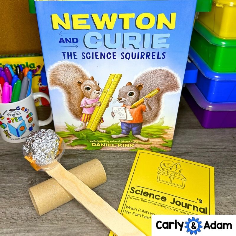 Kindergarten Intro to the Scientific Method Activities Newton and Curie — preview 5