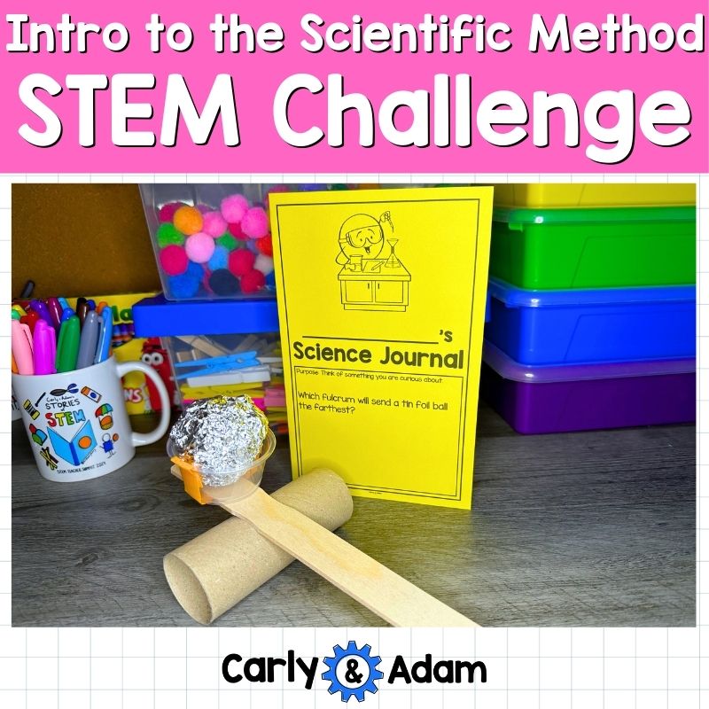 Kindergarten Intro to the Scientific Method Activities Newton and Curie — preview 1