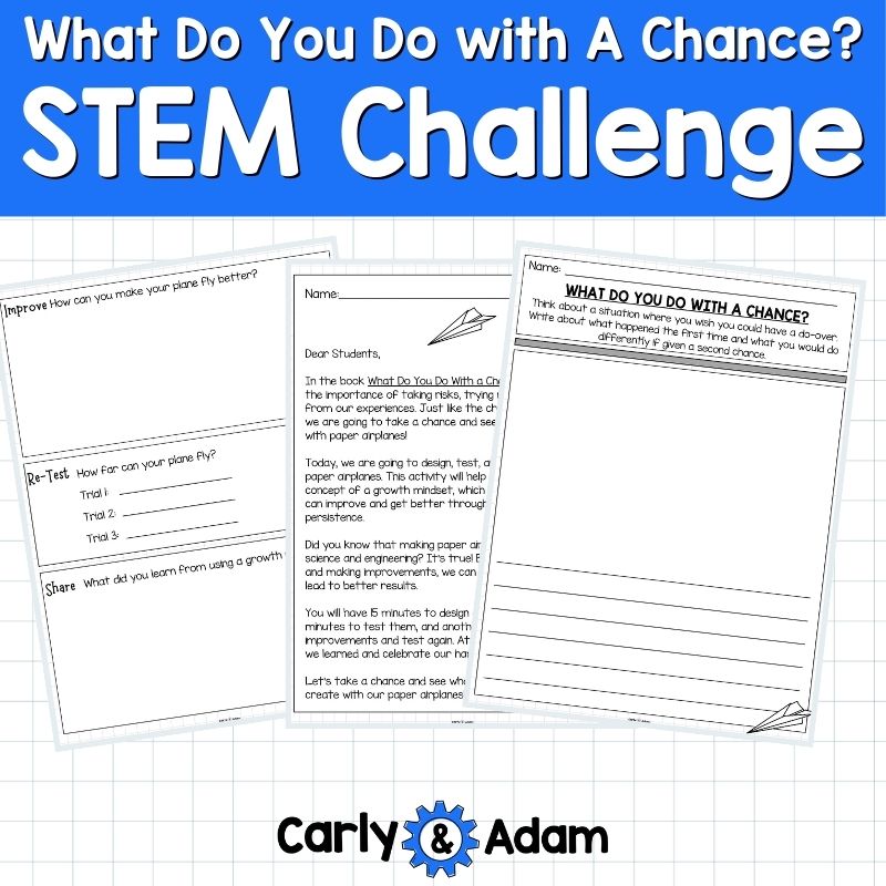 What Do You Do With a Chance? Read Aloud Growth Mindset STEM Activity — preview 2