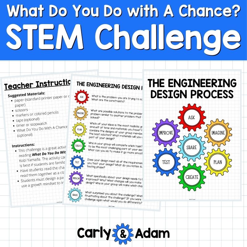 What Do You Do With a Chance? Read Aloud Growth Mindset STEM Activity — preview 4