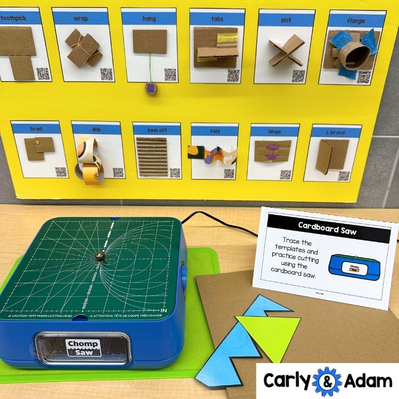 Fine Motor Skills STEM Centers Cardboard, Braiding, Paper, Cutting Activities — preview 3