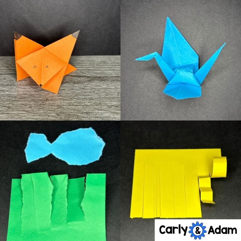 Fine Motor Skills STEM Centers Cardboard, Braiding, Paper, Cutting Activities — preview 5