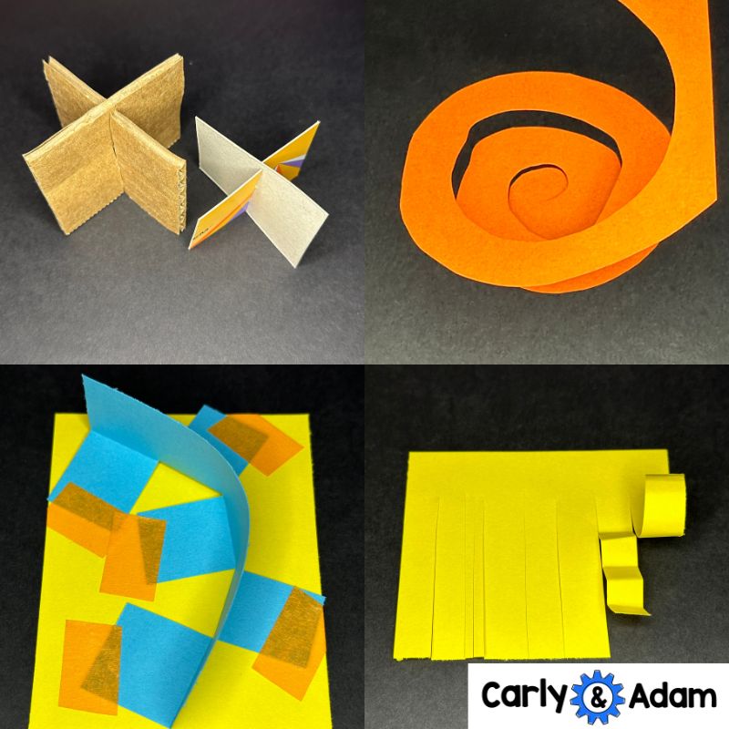 Fine Motor Skills STEM Centers Cardboard, Braiding, Paper, Cutting Activities — preview 17