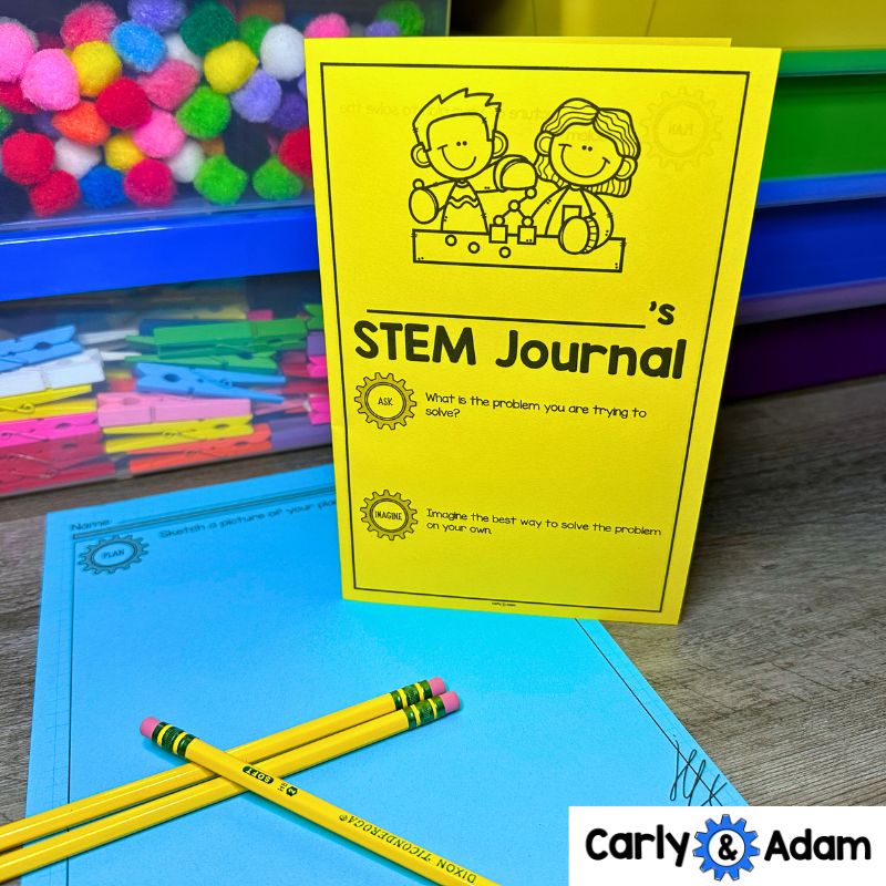 Editable STEM Journal for K-5 STEM Classrooms with Canva — preview 6