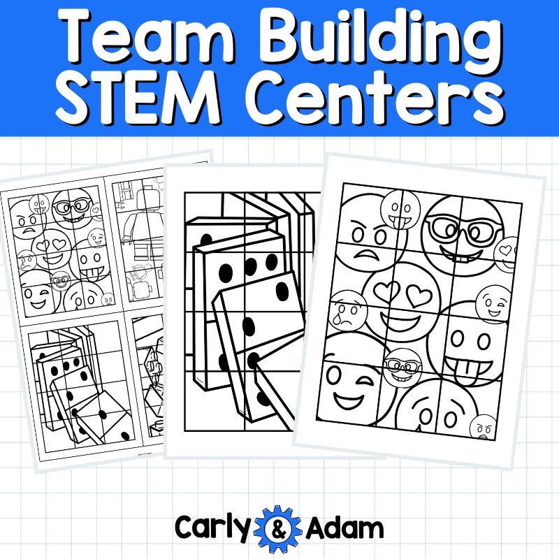 Team Building Activities STEM Centers Back to School Icebreaker Games — preview 2