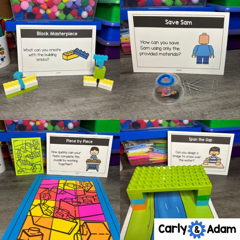 Team Building Activities STEM Centers Back to School Icebreaker Games — preview 5