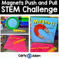 Magnets Push and Pull Kindergarten STEM Activity - Magnetism Force and Motion — preview 1
