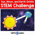 Sun, Earth, and Moon Orbits 3rd Grade STEM Activity I am Earth Read Aloud — preview 1