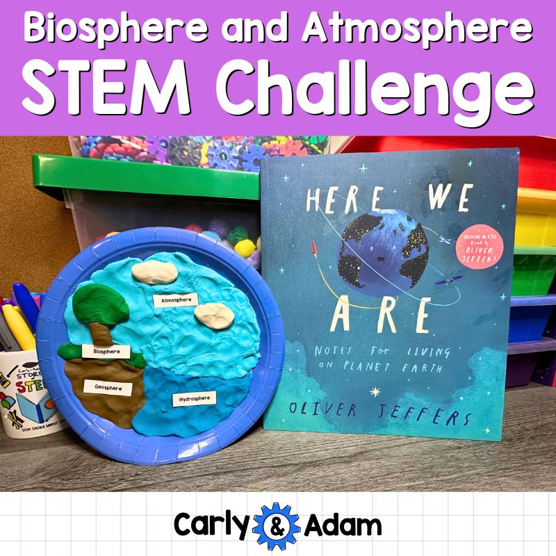 Earth's Biosphere and Atmosphere 5th Grade STEM Activity Here We Are Read Aloud — preview 1