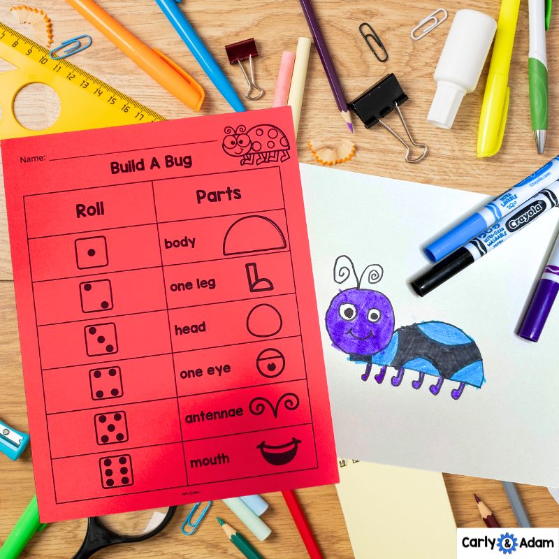 Kindergarten STEM Challenge Bug Sort, Bugs investigation, Insect Detective Book — preview 8