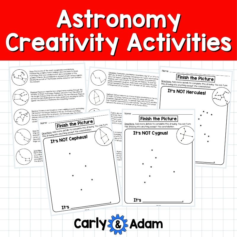 Solar Eclipse Astronomy Creativity Activities Morning Work, STEM Sub Plans — preview 3