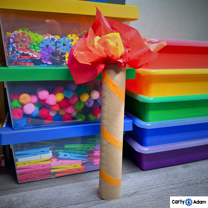 Symbols of the Summer Games Torch and Laurel Wreath STEM Activities — preview 6