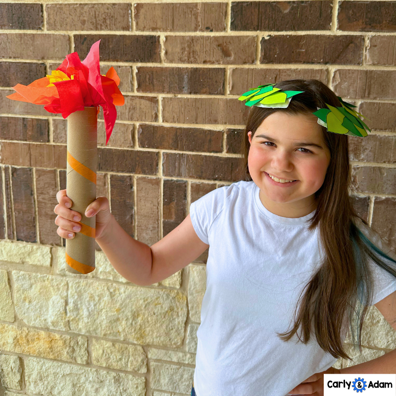 Symbols of the Summer Games Torch and Laurel Wreath STEM Activities — preview 7