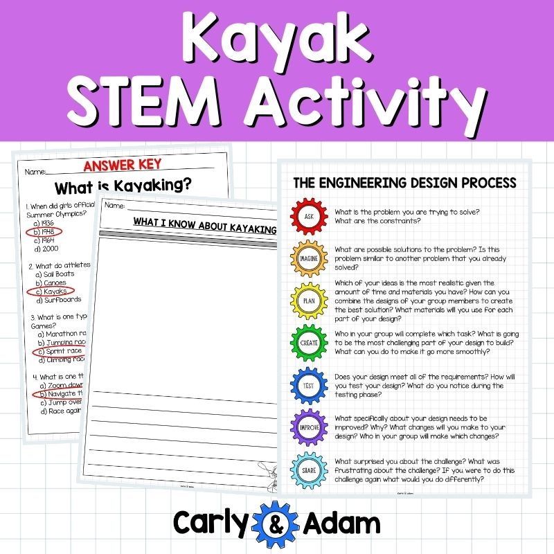 Summer Games 2024 Kayak STEM Activity Kayaking, Magnets, Magnetism — preview 12