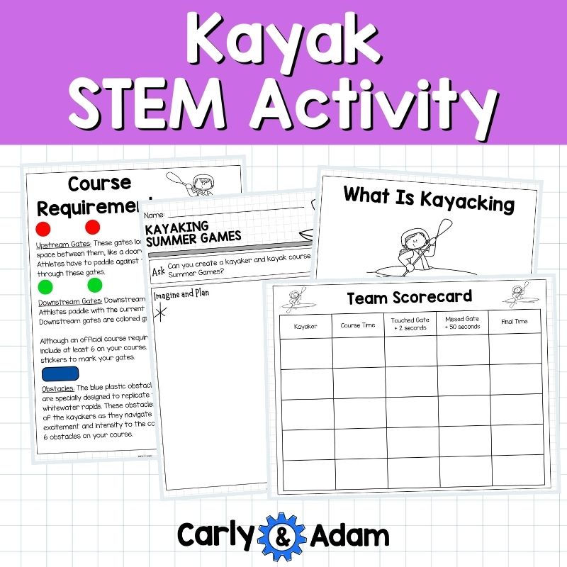 Summer Games 2024 Kayak STEM Activity Kayaking, Magnets, Magnetism — preview 13