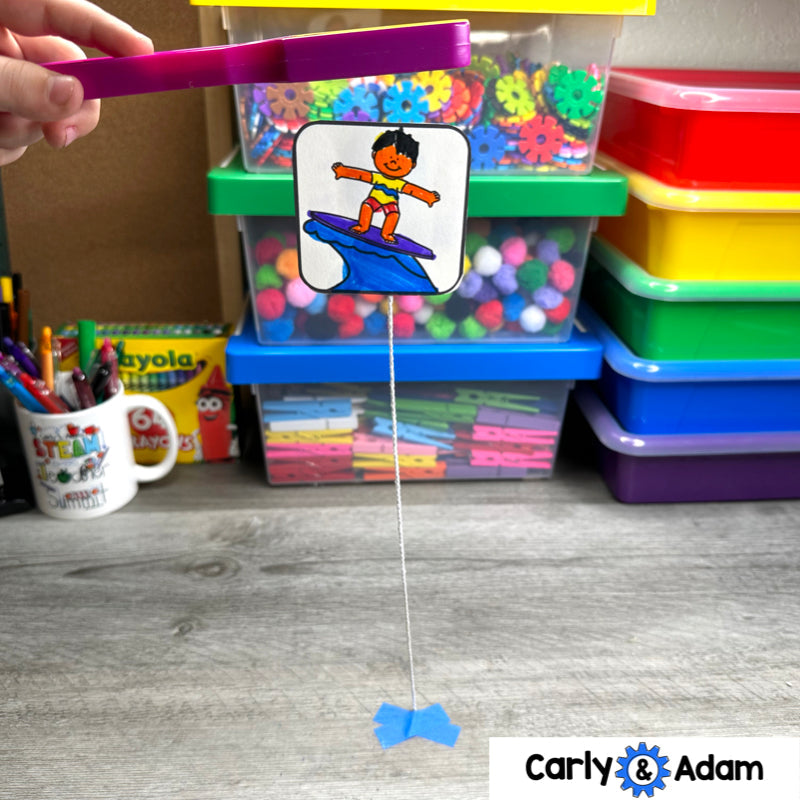 Summer Games Surfing STEM Activity Magnets, Magnetism, Magnetic Fields — preview 3