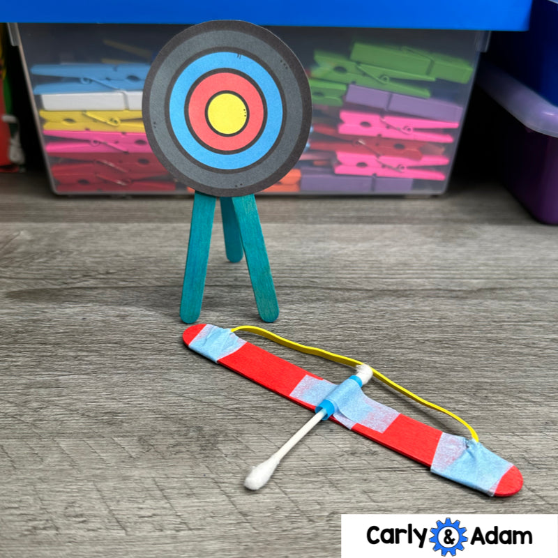 Summer Games 2024 Archery STEM Activity Bow and Arrow Designer Newtons 3rd Law — preview 4