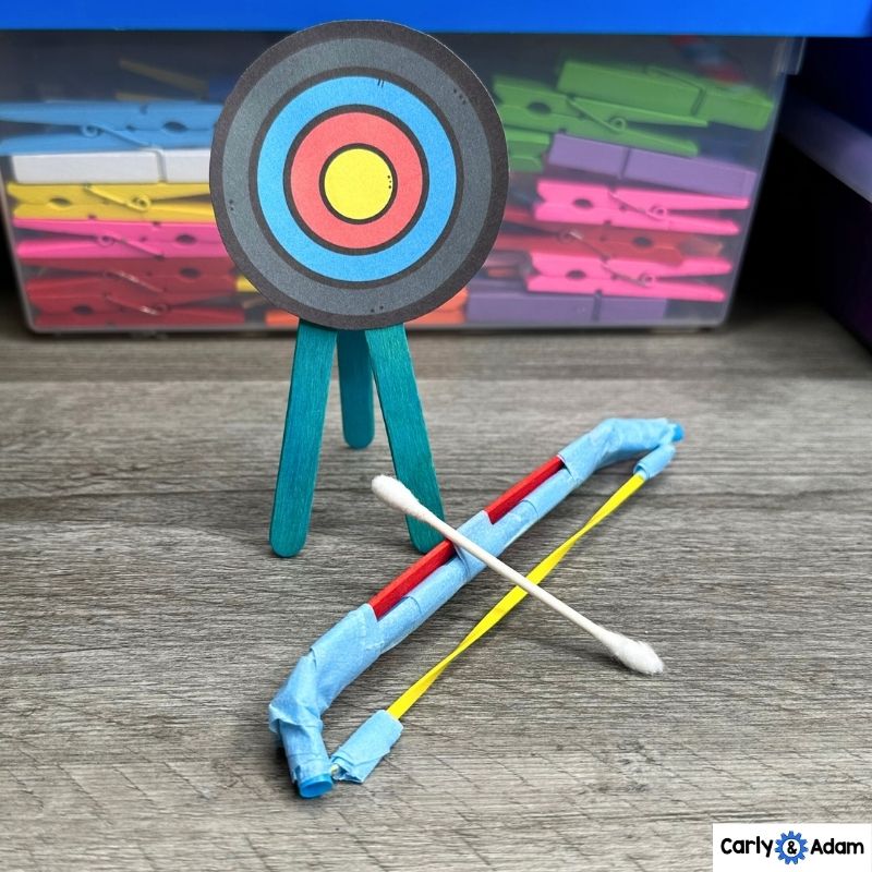 Summer Games 2024 Archery STEM Activity Bow and Arrow Designer Newtons 3rd Law — preview 7