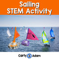 Sailing STEM Activity Wind Powered Sailboat Regatta Sink or Float Experiment — preview 1