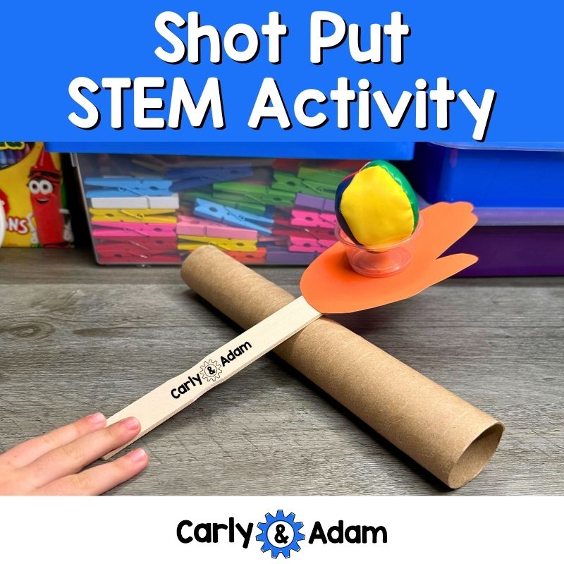 Summer Games 2024 Shot Put STEM Activity Track and Field Engineering — preview 1