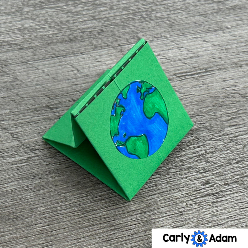 Leap Day Leap Year 2024 STEM Activity Origami Earth Racers, Astronomy Lesson — preview 3