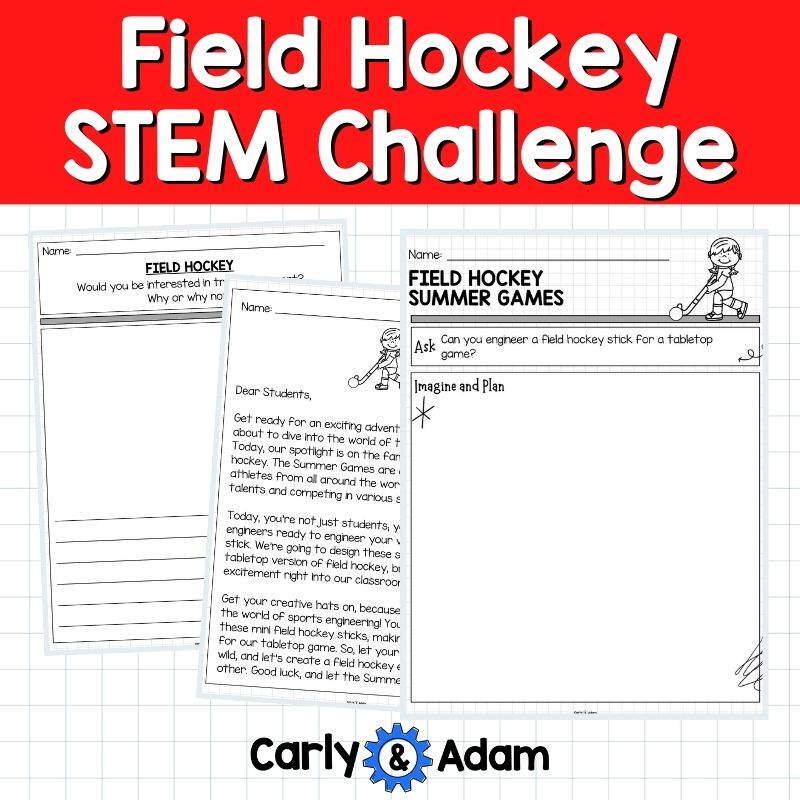 Summer Games 2024 Field Hockey STEM Activity Science, Engineering, Game — preview 7