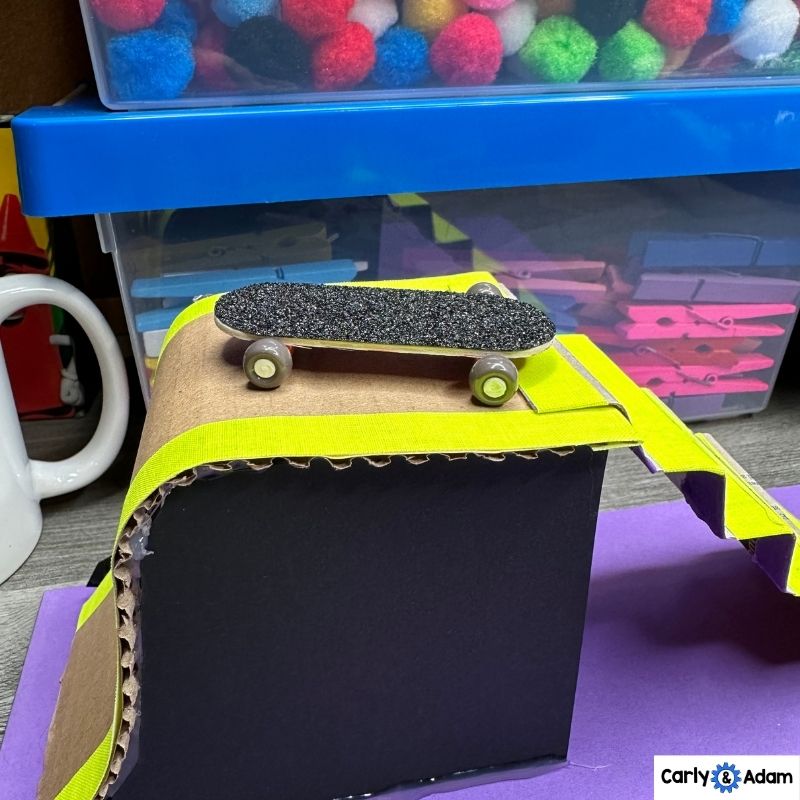 Summer Games 2024 Skateboarding STEM Activity Force and Motion Finger board — preview 4