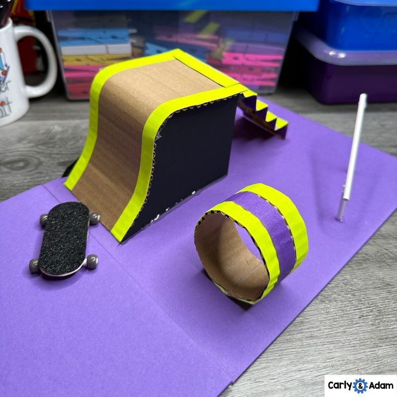 Summer Games 2024 Skateboarding STEM Activity Force and Motion Finger board — preview 5